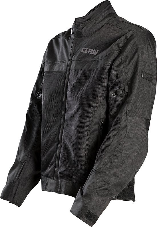 CLAW Valencia Sommer-Motorradjacke Schwarz – Herren XL