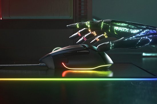 Razer Basilisk V3 – Gaming-Maus – RGB – Programmierbar – 26.000 DPI – Schwarz