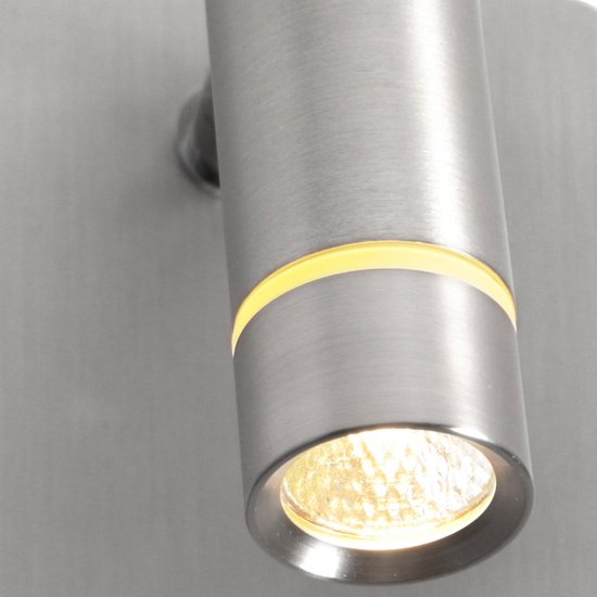 Wandleuchte Volari 4712ST – LED-Spot aus Stahl mit Lesekomfort, dreh- und neigbar, Steinhauer, modernes Design, 500 Lumen