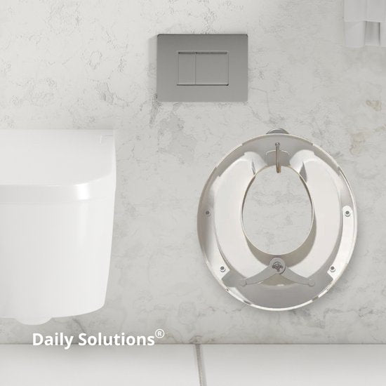 Daily Solutions® Toilettentrainer & Toilettentrainerin - Toilettentrainer für Kleinkinder - Stabil - Toilettentraining für Kinder - Ergonomisches Design