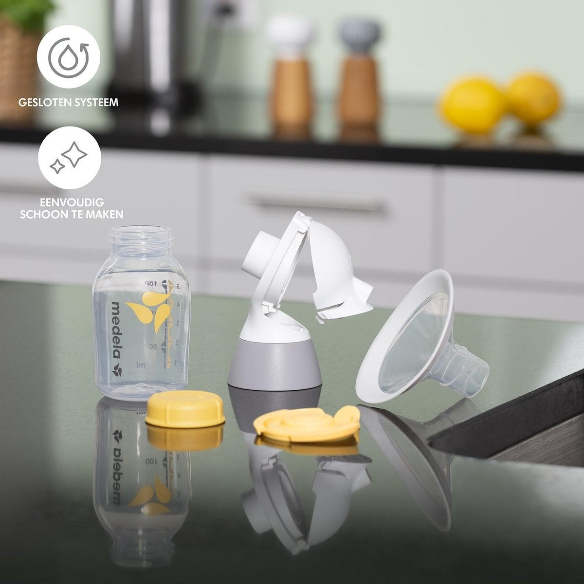 Medela Swing Maxi Milchpumpe Abpumpvorrichtung NEU Elektrische Doppelpumpe - Wiederaufladbarer Akku - USB-Ladegerät