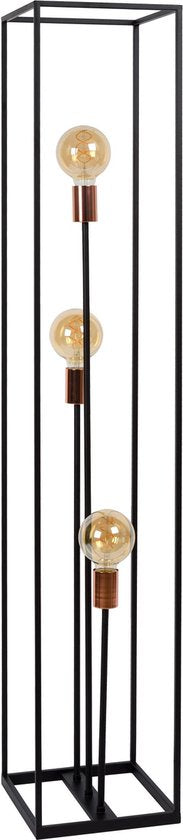Lucide ARTHUR – Stehlampe – 3xE27 – Schwarz