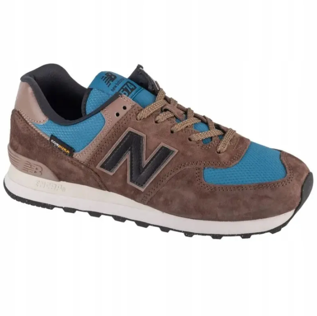 New Balance 574 Sneaker – Marineblau/Weiß – Wildleder und Mesh – Größe 40
