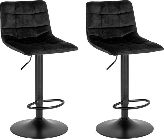 House Nordic Middelfart Barhocker Schwarz (2er Set)