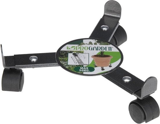 Oh My Home Metallhalterung mit Rädern für Blumentöpfe