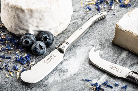 Laguiole Style de Vie Käsemesserset Premium Line – 3-teilig – Edelstahl