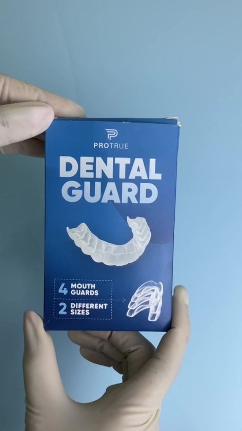 Whitee 4x Anti Grind Bit in 2 Größen - Nachtspange - Zähneknirschen Bit - Aufbissschutz gegen Zähneknirschen & Bruxismus