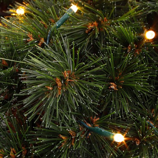 Triumph Tree Forest Frosted Weihnachtskranz mit LED-Beleuchtung – Weihnachtskranz Ø 60 cm – Grün