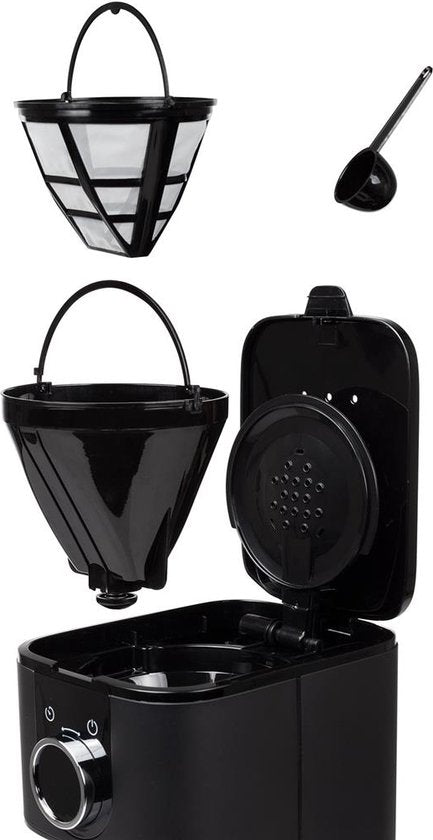 Princess 246060 Kaffeemaschine - 1.5L - 10-15 Tassen - Filterkaffeemaschine - Schwarz