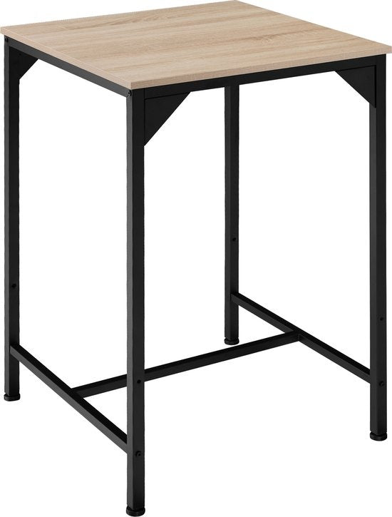 tectake - Stehtisch-Set Inverness industrial hellbraun - 404363