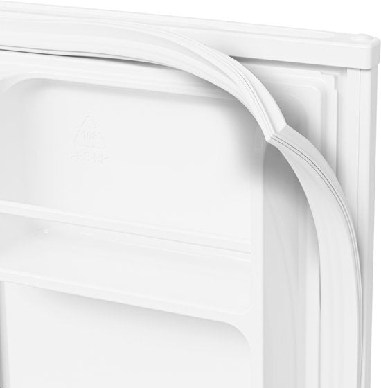 KitchenBrothers Mini-Kühlschrank – 43 l – Kleiner Kühlschrank – Minibar – Freistehend – Frigo – Kompakt – Weiß
