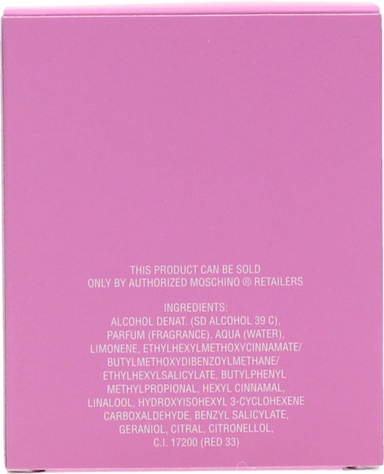 Moschino Pink Bouquet – 50 ml – Eau de Toilette