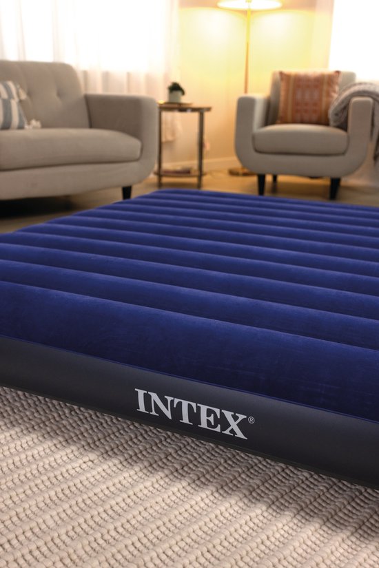 Intex King Dura-Beam Classic Downy Luftmatratze – 203 × 183 × 22 cm