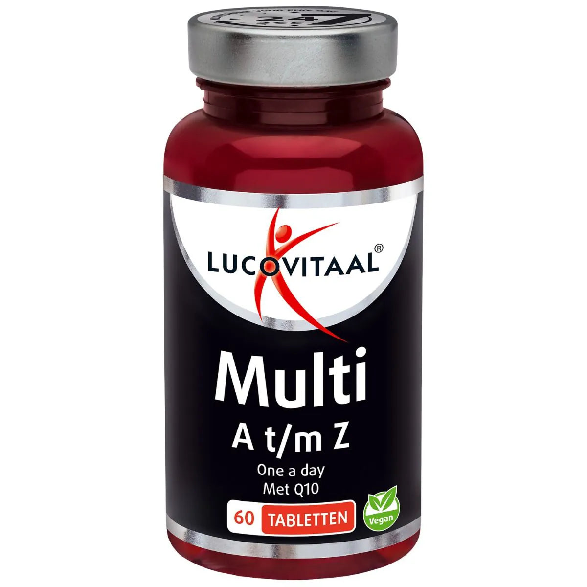 Lucovitaal Multi A-Z – 2 x 180 Tabletten – Für Männer und Frauen – Mit Magnesium, Kalzium und Vitamin C