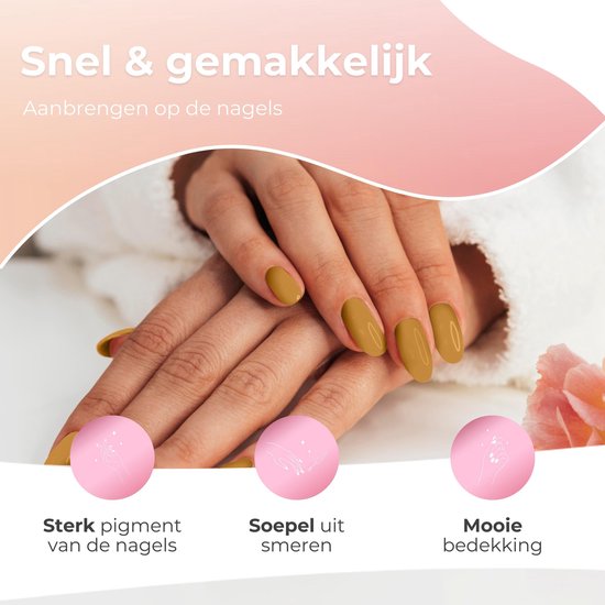 Moods Gellac 6-teiliges Set - Gel-Nagellack Starter Pack - Gel-Nagellack - 8ML - Woodland Wonders - Gellac - Nägel - Chic Colours