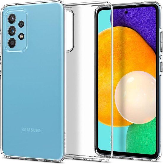 Spigen Liquid Crystal Backcover geeignet für Samsung Galaxy A72 Hülle - Transparent