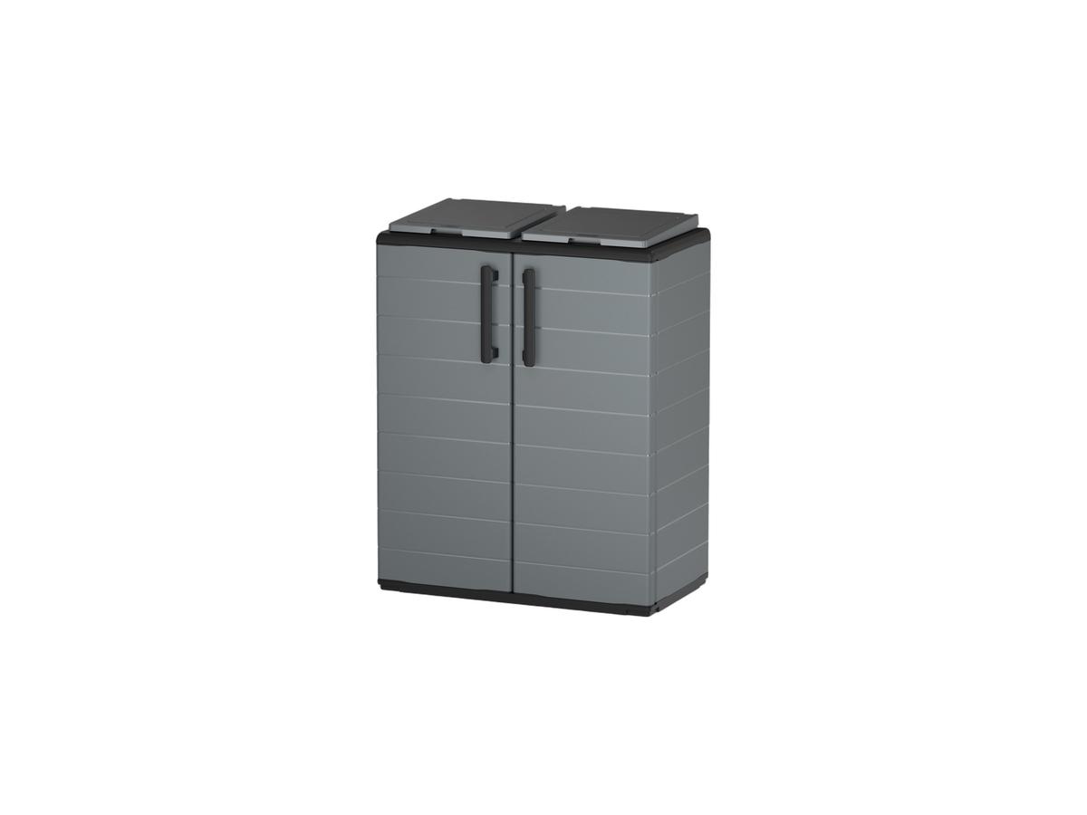 Artplast - P71/ECO halbhoher Schrank – Kunststoff – 68 x 37 x 84 cm – Weiß