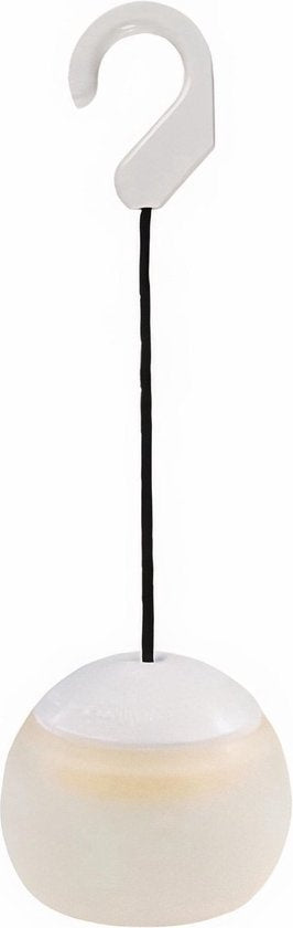 LED-Hängeleuchte - Glühbirne - 4 LED - Silikon - weiß