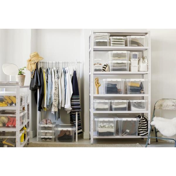 ORTHEX SmartStore™ Home 31 Aufbewahrungsbox - 31 Liter - Transparent - 50 x 39 x 26 cm