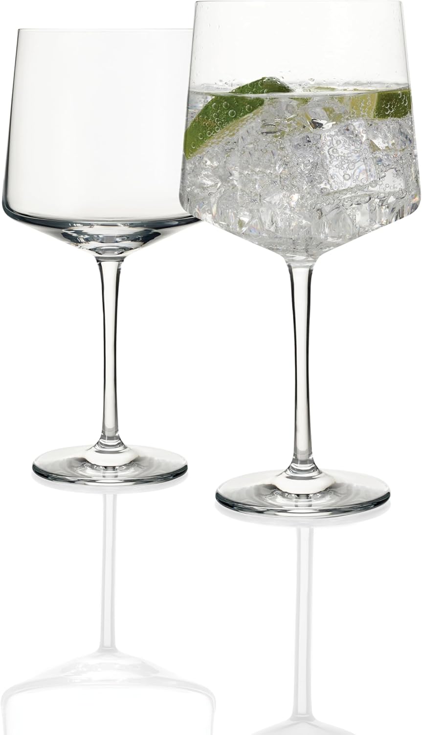 Schott Zwiesel Passionata Gin & Tonic Gläser - 2er Set - 700ml - Transparent - Deutsches Kristall