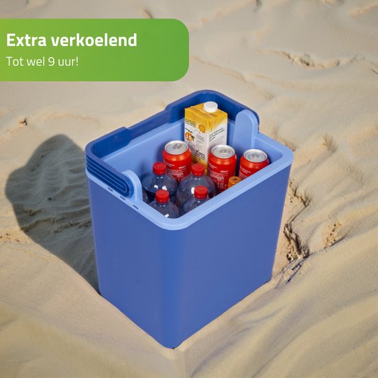 Bo-Camp – Kühlbox – Arctic – Blau – Polyethylen – 32 Liter