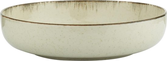 Zino by Hermia Schale - 21 cm - Weiß/Grün