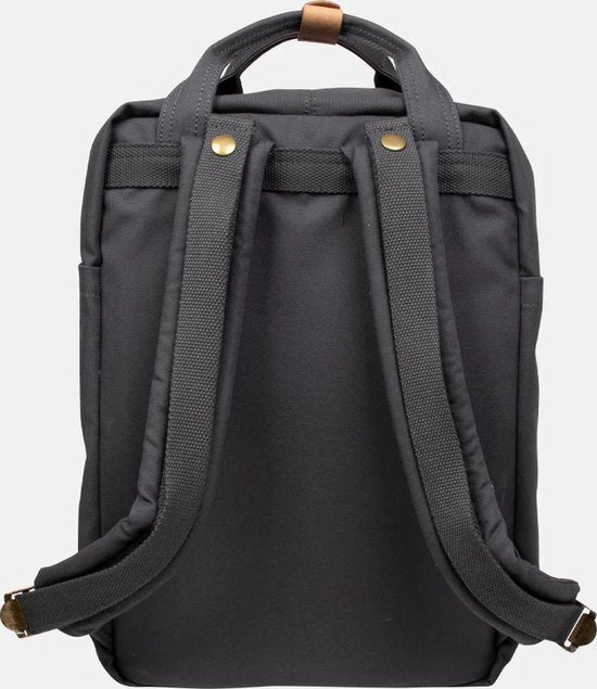 Doughnut Laptop-Rucksack / Rucksack / Schultasche - 14 Zoll - Macaroon PFC frei - Anthrazit