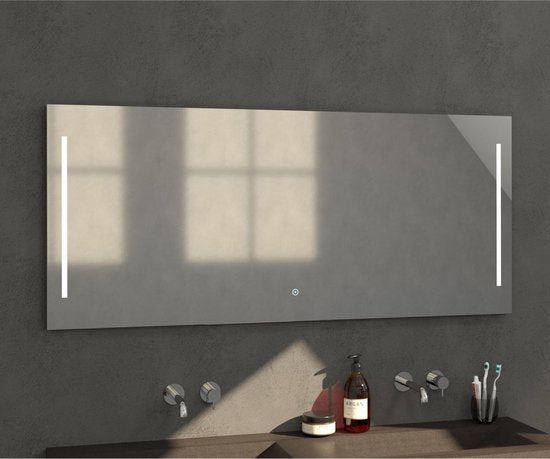 Von Brauer Spiegel Deline 160 – LED 4000 K – Maße 160 x 70 x 3 cm