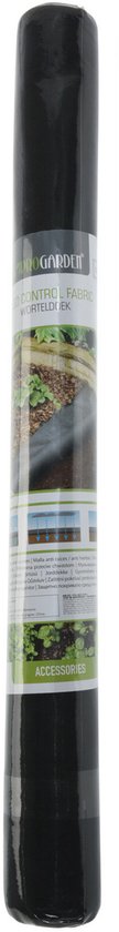 Pro Garden Bodentuch/Wurzeltuch - Unkrautbekämpfung - Garten - 150 x 700 cm - schwarz - Gemüsegartenartikel