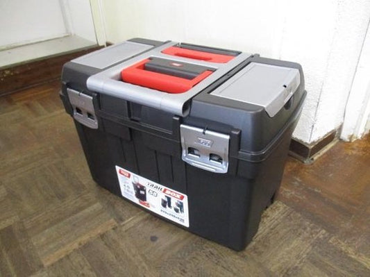 TAYG Werkzeugkasten auf Rädern - Kunststoff - 47 x 29 x 63 cm - Mit Einsatz und Sortierkasten