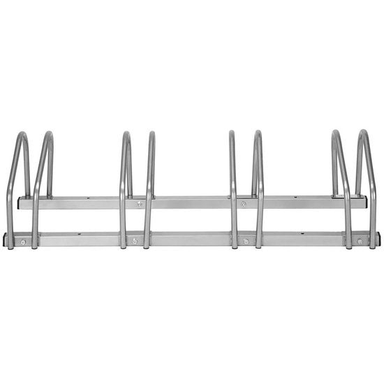 tectake - Fahrradständer 4 Fahrräder - Fahrradständer - Stahl - stabil - 402378
