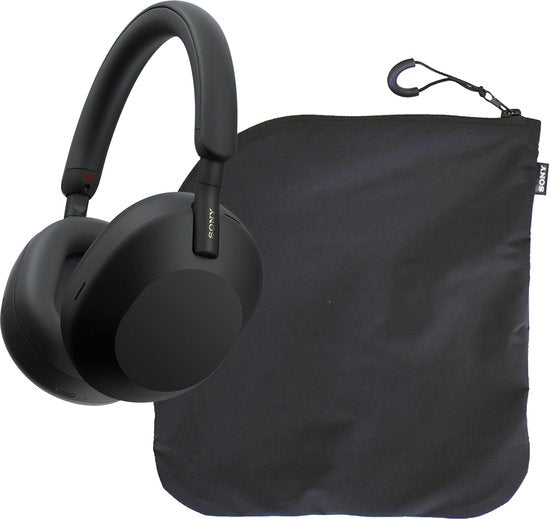 Sony WH-1000XM5SA - Kabellose Kopfhörer mit Geräuschunterdrückung - Limitierte Soft Case Edition - Schwarz