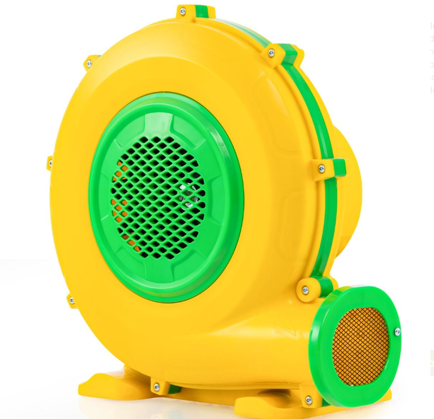 Coast Electric Air Blower 950W - Gelb - 42 x 24 x 40 cm - Ideal für Hüpfburgen und aufblasbare Rutschen