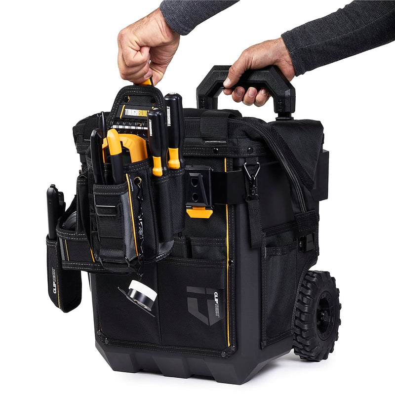 ToughBuilt XL Rolling Massive Mouth Bag TB-CT-61-14 - Schwarz - 54 x 38 x 50,5 cm
