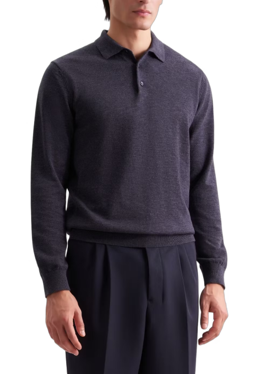 Seidensticker Strick-Pullover Herren - Navy - Größe M - 100% Baumwolle