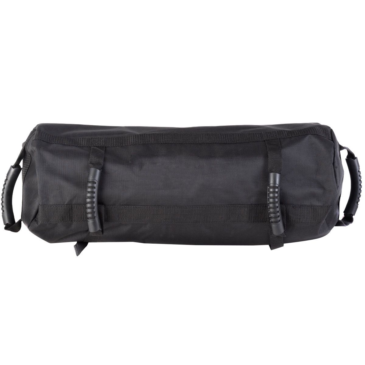 Coast Powerbag Trainingssandsack – verstellbares Gewicht – 6 Griffe – schwarz/gelb