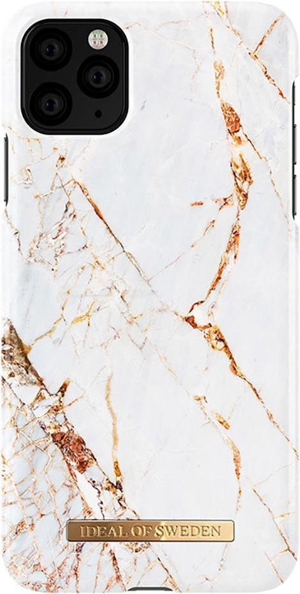 iDeal of Sweden iPhone 11 Pro Max Case - Carrara Gold - Kunststoff - Apple iPhone 11 Pro Max - Marmor - Rückwand