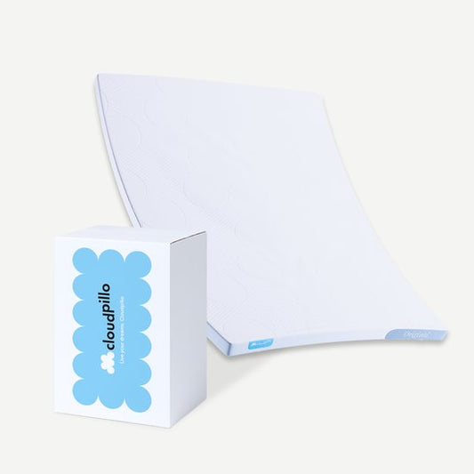 Cloudpillo Topper The Original – Bequeme Matratzenauflage – 180 x 210 cm – Weiß