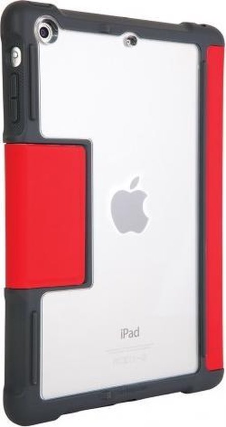 STM dux 20,1 cm (7,9'') Flip case Grau, Rot, Transparent