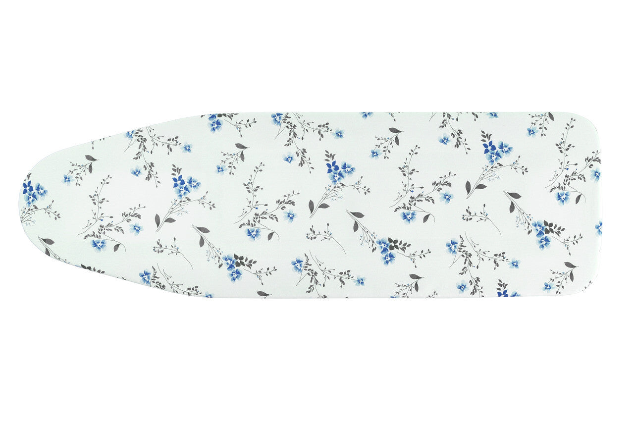 Wenko Bügelbrettbezug Floral Blau 130 x 50 cm
