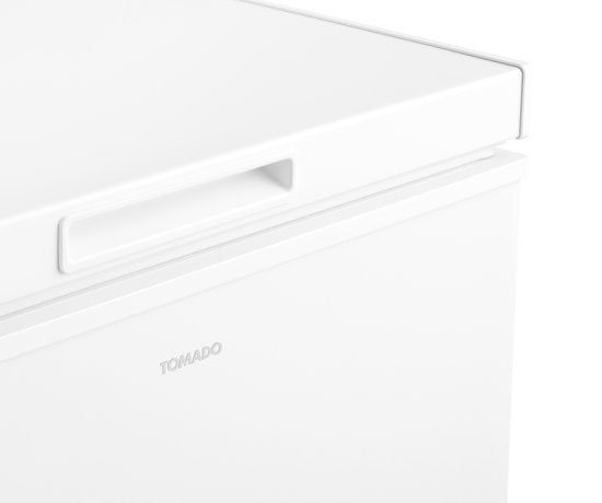 Tomado TCF0991W - Gefrierschrank - 99 Liter - Superfreeze - Digitaler Thermostat - Low Frost - Energielabel E - Weiß