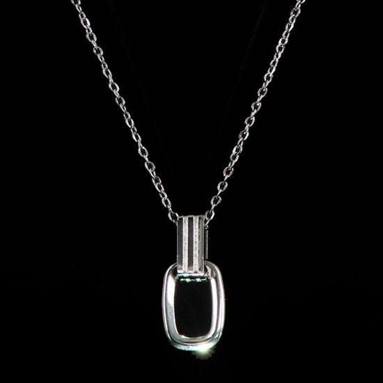 Laura Ferini Damen Halskette Dolci Sogni Silber - Silber Halskette mit Anhänger - 18K Weißgold vergoldet - Halskette - Halskette - Schmuck - Accessoires - Damen Halskette mit Anhänger