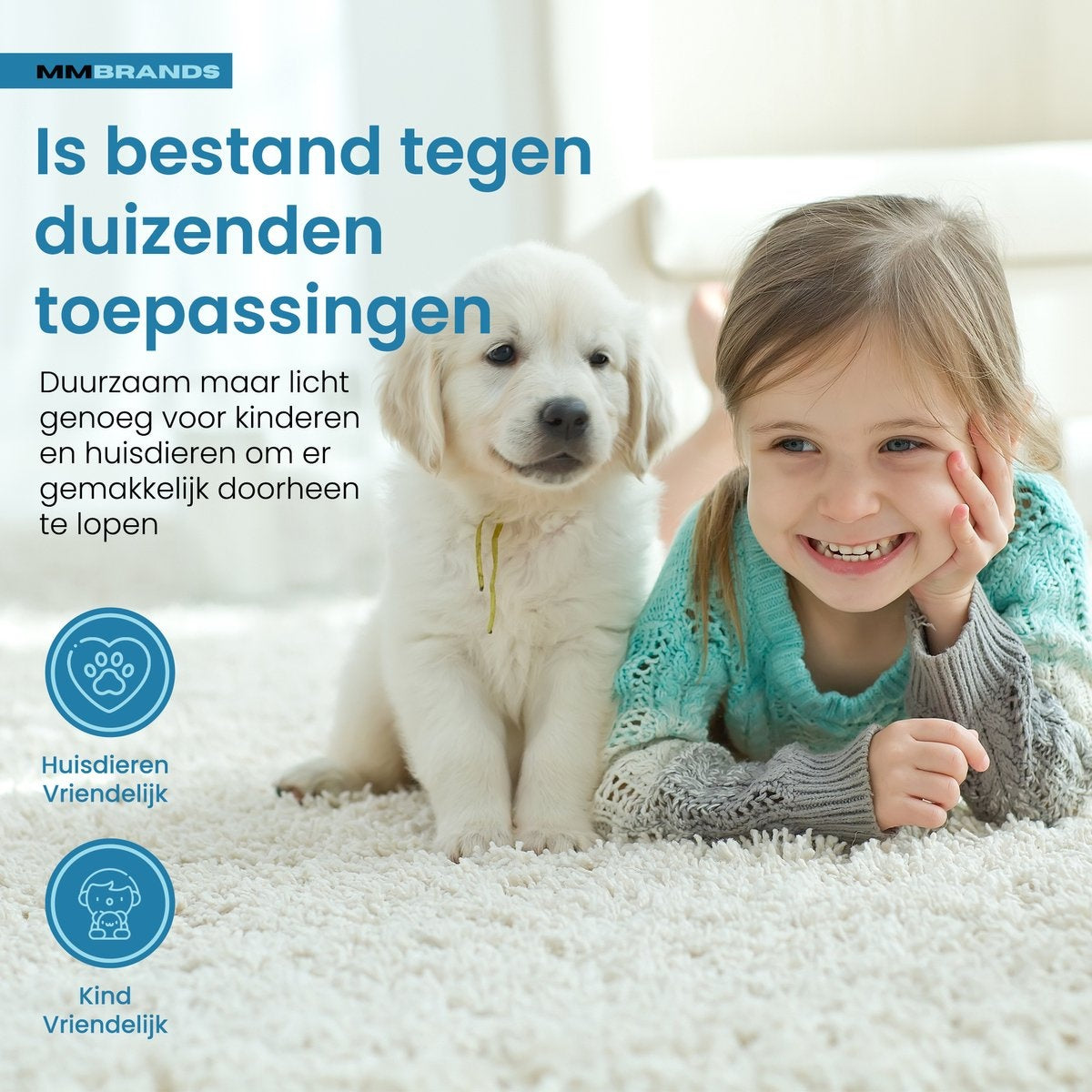 MM Brands Fliegengitter - Magnetischer Türvorhang - Vorhang für Tür - 210 x 100 cm