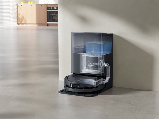 Ecovacs Deebot T80 Omni Wisch- und Staubsaugerroboter – Fortschrittliche Reinigung – Schwarz