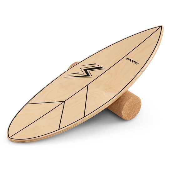 House of Balance Balancebrett – Balance Board – Surf-Balancebrett – Surf-Trainer – Surfbrett – Wackelbrett – Holz