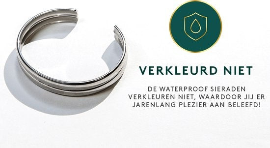 Laura Ferini Damenarmband Strati Silber - Silberarmreif - 18K Weißgold vergoldet - Schmuck - Accessoires - Schmuck - Damenarmband