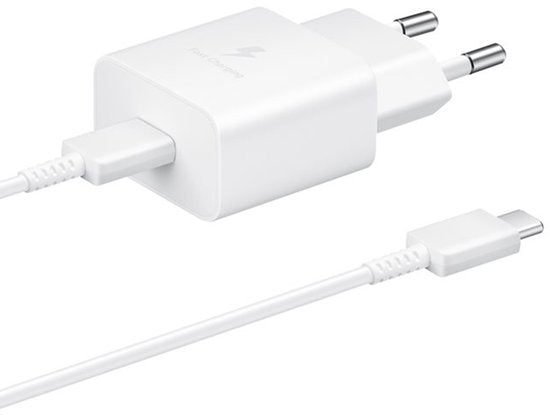 Samsung USB-C-Adapter mit Kabel – 15 W – 1 m – Weiß