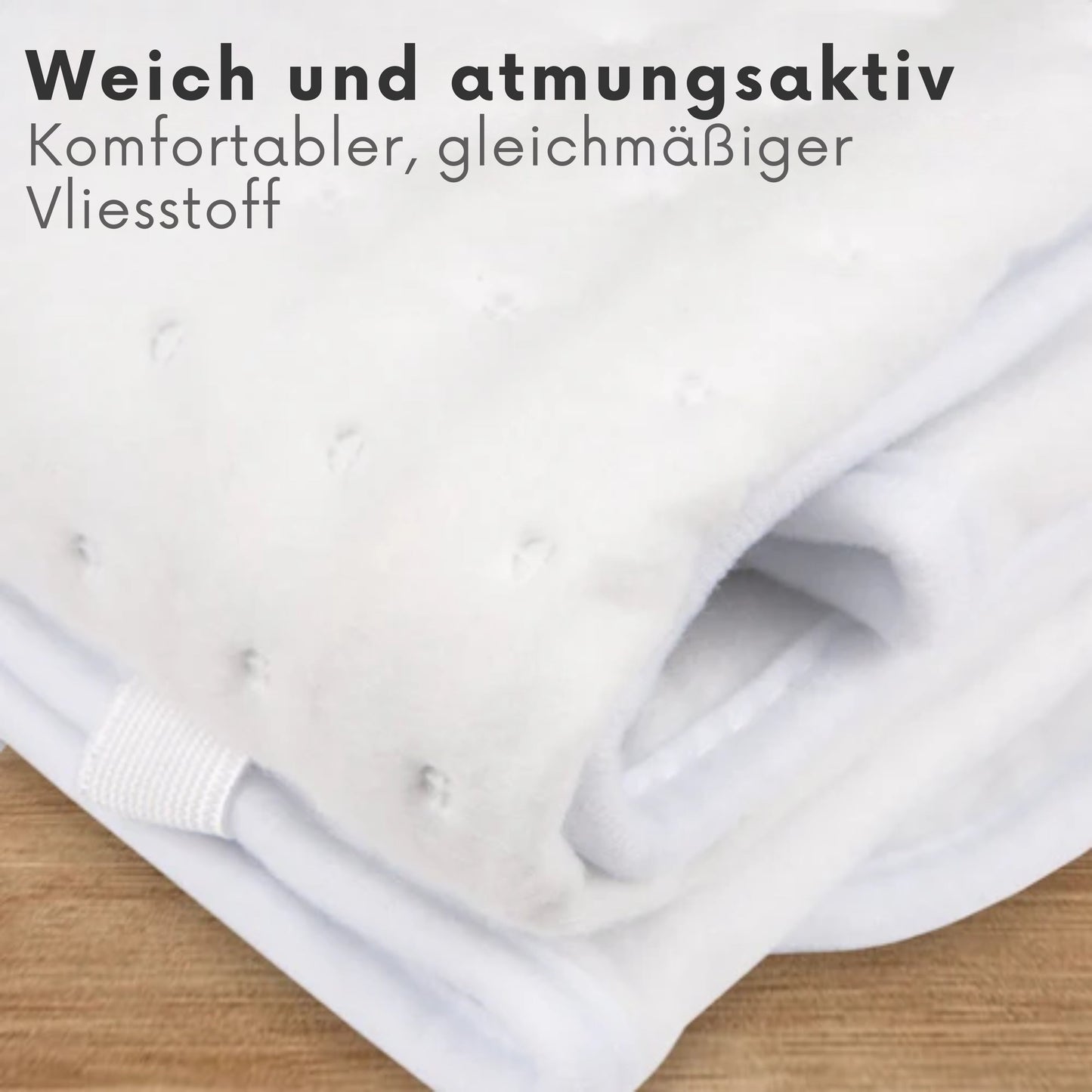 Auronic Elektrische Heizdecke - 1 Person - 150x80cm - Weiß