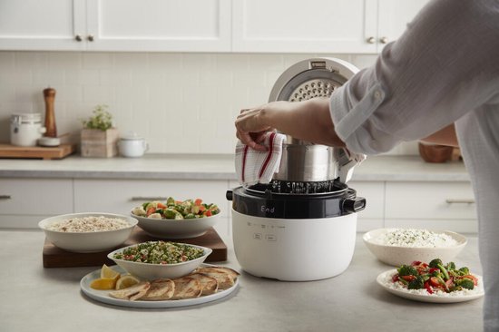 Instant Pot Reiskocher & Dampfgarer 2,8 l – 4-in-1-Multikocher – Slow Cooker – Anbraten – CarbReduce-Technologie