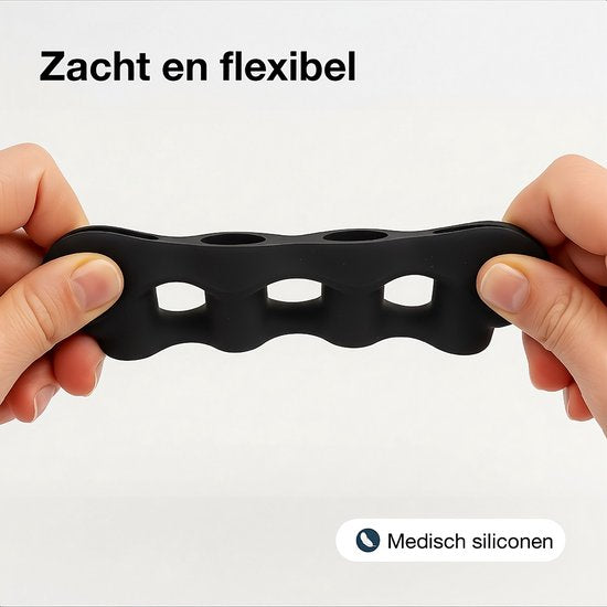 Alyze Toe Spread Silicon - 2 Stück - Hallux Valgus Corrector - Zehenschutz - Zehenspreizer - Zehenkorrektur - Hammer Toe Brace - Big Toe - Personal Care